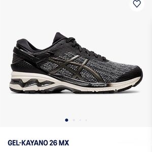 ASICS GEL-Kayano 26 MX Women’s Running Shoes - Black, Navy and White